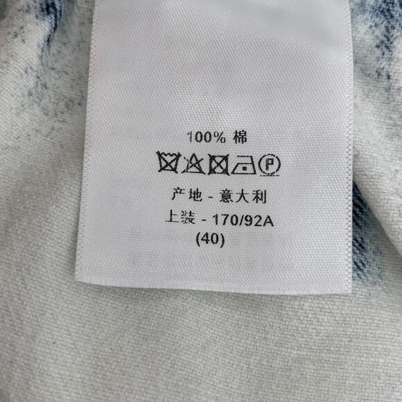 Dior Tie-Dye Maxi Skirt With Pockets & Frayed Hem - Picture 7 of 8